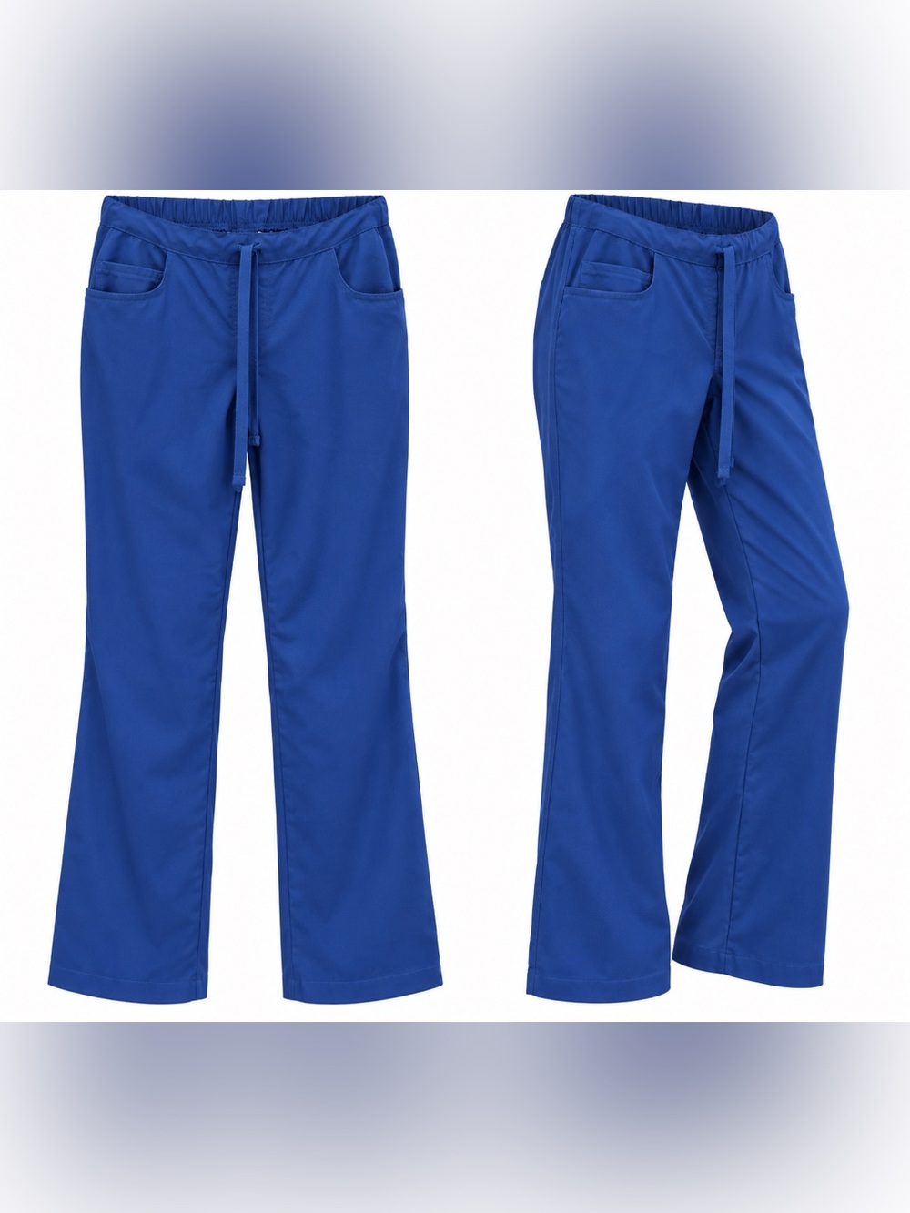 Grey’s Anatomy by Barco Royal Blue Flare Leg Scrub Pants Medium